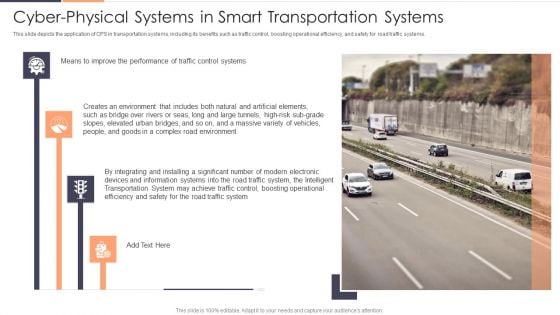 Cyber Physical Systems In Smart Transportation Systems Ppt Layouts Maker PDF