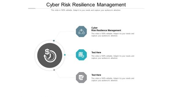 Cyber Risk Resilience Management Ppt PowerPoint Presentation Professional Ideas Cpb Pdf