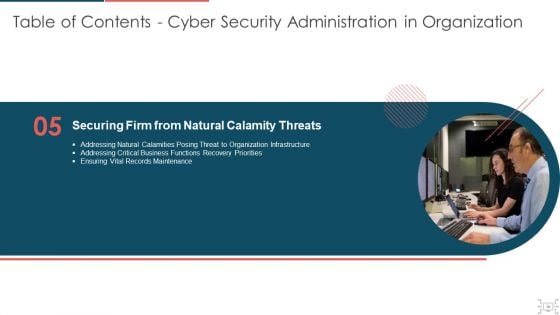 Cyber Security Administration In Organization Ppt PowerPoint Presentation Complete Deck With Slides