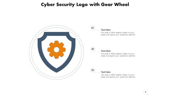 Cyber Security Icon Dollar Sign Gear Wheel Ppt PowerPoint Presentation Complete Deck