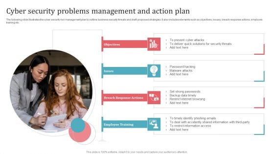 Cyber Security Problems Management And Action Plan Microsoft PDF