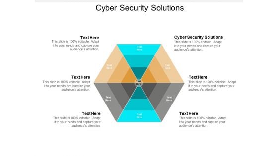 Cyber Security Solutions Ppt PowerPoint Presentation Layouts Icon Cpb