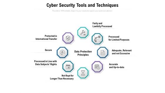 Cyber Security Tools And Techniques Ppt PowerPoint Presentation Styles Vector