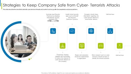 Cyber Terrorism Assault Strategies To Keep Company Safe From Cyber Terrorists Attacks Pictures PDF