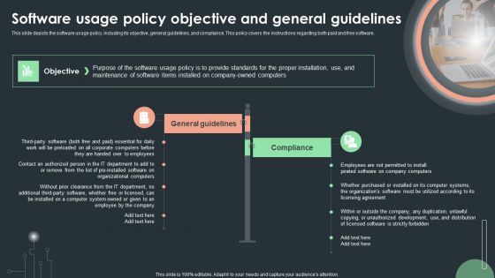 Cybersecurity Guidelines IT Software Usage Policy Objective And General Guidelines Download PDF