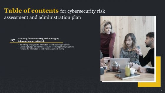 Cybersecurity Risk Assessment And Administration Plan Ppt PowerPoint Presentation Complete Deck With Slides
