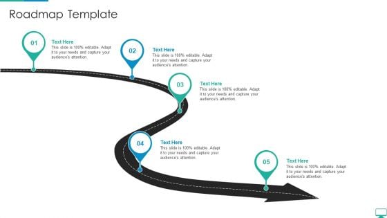 Cyberspace Simulation Platform Fundraising Elevator Roadmap Template Demonstration PDF