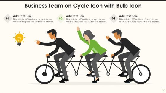 Cycle Icon Ppt PowerPoint Presentation Complete Deck With Slides