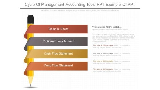 Cycle Of Management Accounting Tools Ppt Example Of Ppt