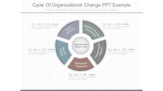 Cycle Of Organizational Change Ppt Example