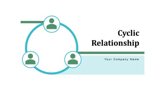 Cyclic Relationship Magnifying Network Ppt PowerPoint Presentation Complete Deck