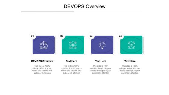 DEVOPS Overview Ppt PowerPoint Presentation Styles Outline Cpb