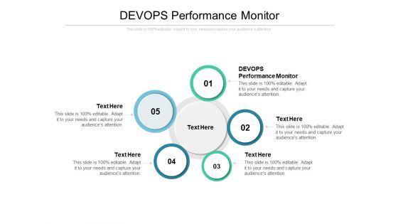 DEVOPS Performance Monitor Ppt PowerPoint Presentation Outline Slide Cpb