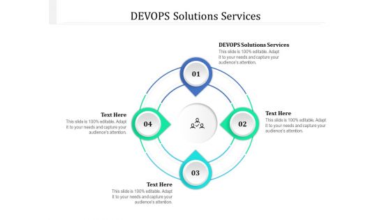 DEVOPS Solutions Services Ppt PowerPoint Presentation Icon Objects Cpb Pdf