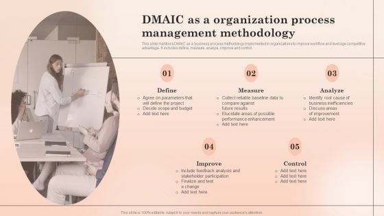 DMAIC As A Organization Process Management Methodology Sample PDF