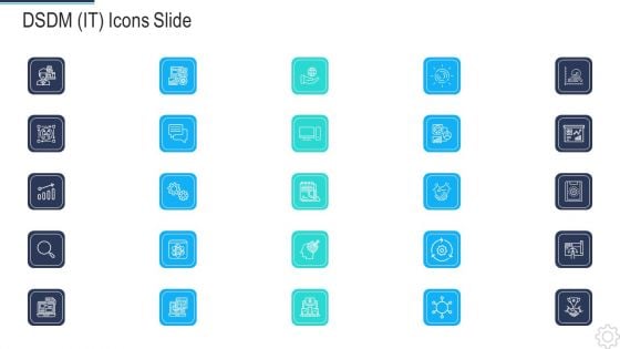 DSDM IT Icons Slide Mockup PDF