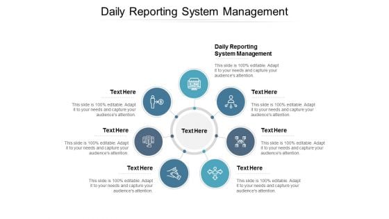 Daily Reporting System Management Ppt PowerPoint Presentation Gallery Maker Cpb