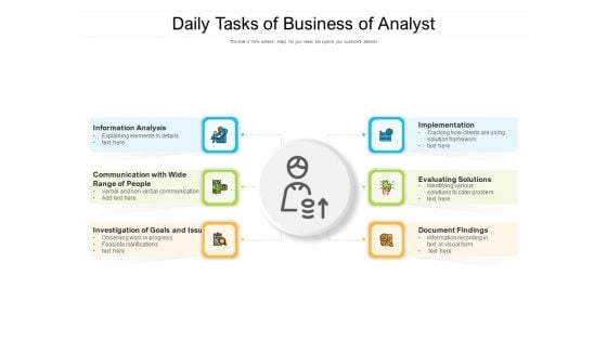 Daily Tasks Of Business Of Analyst Ppt PowerPoint Presentation Show Files PDF Daily Tasks Of Business Of Analyst Ppt PowerPoint Presentation Show Files PDF