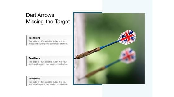 Dart Arrows Missing The Target Ppt Powerpoint Presentation Inspiration Sample