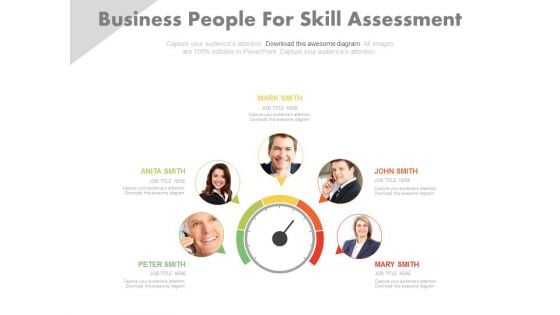 Dashboard For Employee Skill Assessment Powerpoint Slides