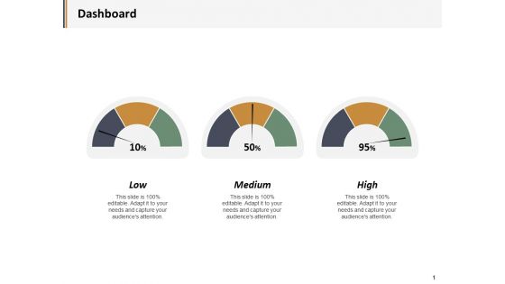 Dashboard Medium Ppt PowerPoint Presentation Gallery Templates