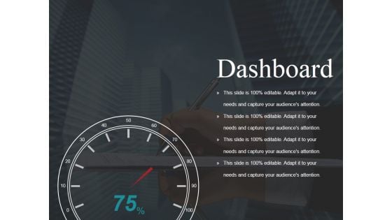 Dashboard Ppt PowerPoint Presentation File Objects