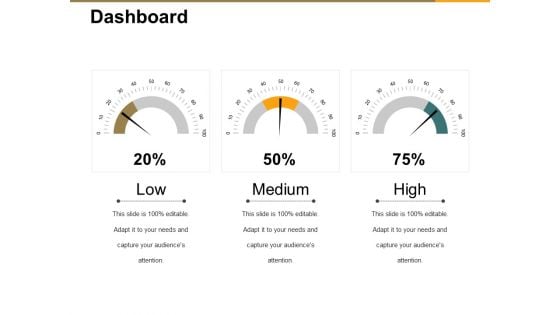 Dashboard Ppt PowerPoint Presentation Show Deck