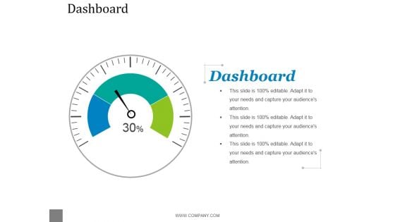 Dashboard Ppt PowerPoint Presentation Template