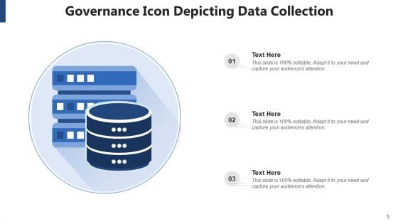 Data Administration Icon Data Collection Business Ppt PowerPoint Presentation Complete Deck