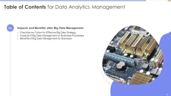 Data Analytics Management Ppt PowerPoint Presentation Complete Deck With Slides Slide33