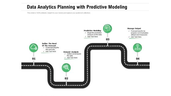 Data Analytics Planning With Predictive Modeling Ppt PowerPoint Presentation File Example Topics PDF