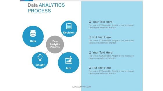 Data Analytics Process Circular Diagrams Ppt PowerPoint Presentation Guidelines