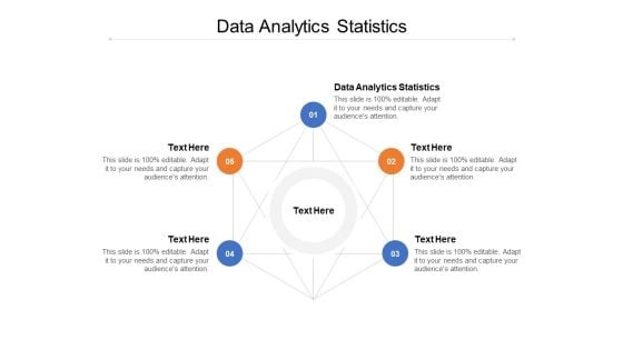 data analytics statistics ppt powerpoint presentation file grid cpb