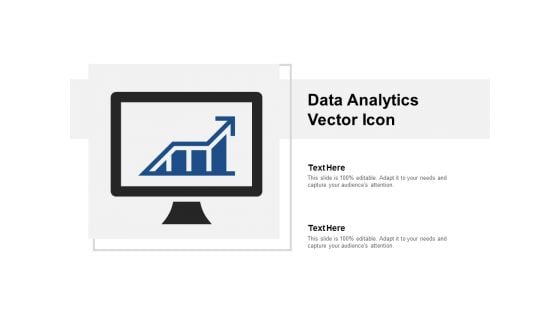 Data Analytics Vector Icon Ppt PowerPoint Presentation Gallery Smartart