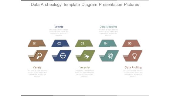 Data Archeology Template Diagram Presentation Pictures