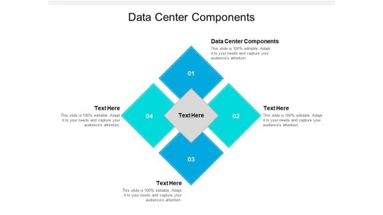 Data Center Components Ppt PowerPoint Presentation Professional Graphics Download Cpb