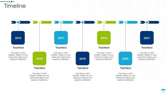 Data Center Infrastructure Management IT Timeline Diagrams PDF