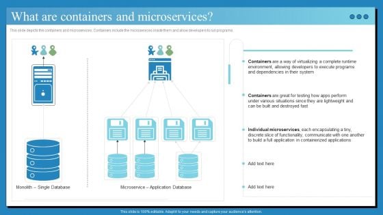 Data Center Infrastructure Technologies What Are Containers And Microservices Introduction PDF