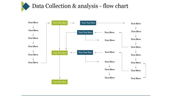 Data Collection And Analysis Flow Chart Ppt PowerPoint Presentation Model Rules