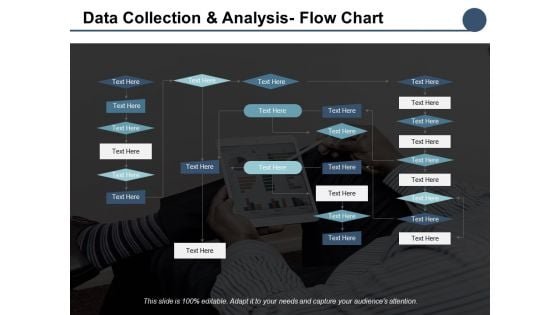 Data Collection And Analysis Flow Chart Ppt PowerPoint Presentation Outline Graphics