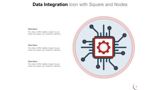 Data Consolidation Icon Integration Gear Storage Ppt PowerPoint Presentation Complete Deck