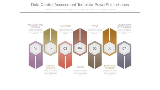 Data Control Assessment Template Powerpoint Shapes