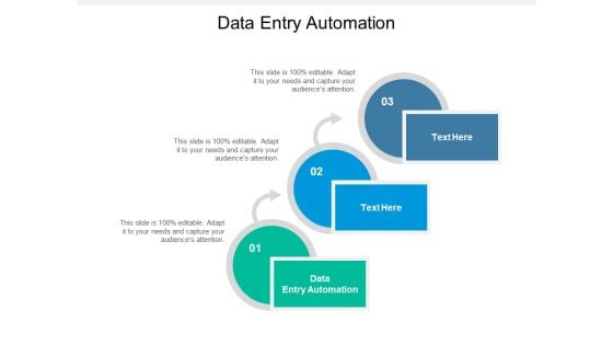 Data Entry Automation Ppt PowerPoint Presentation File Clipart Images Cpb