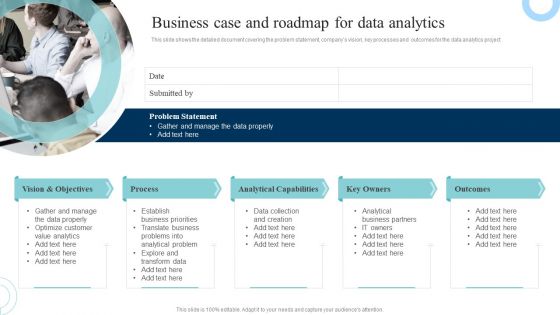 Data Evaluation And Processing Toolkit Business Case And Roadmap For Data Analytics Demonstration PDF