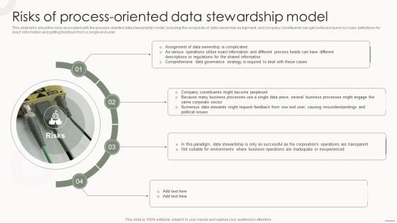 Data Governance IT Risks Of Process Oriented Data Stewardship Model Designs PDF