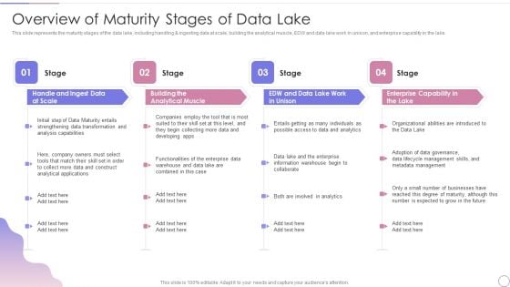 Data Lake Architecture Future Of Data Analysis Overview Of Maturity Stages Of Data Lake Guidelines PDF