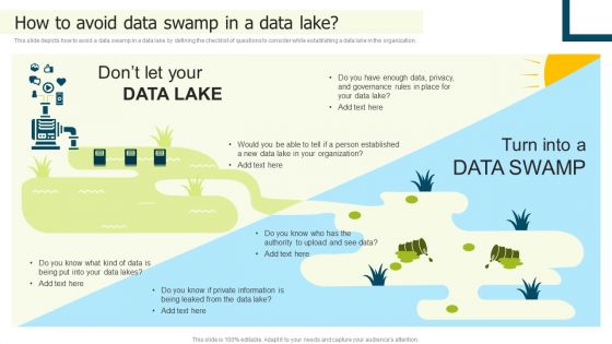 Data Lake Implementation How To Avoid Data Swamp In A Data Lake Professional PDF