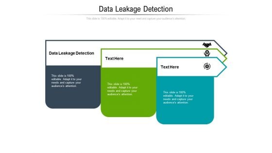 Data Leakage Detection Ppt PowerPoint Presentation File Files Cpb Pdf