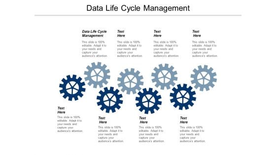 Data Life Cycle Management Ppt PowerPoint Presentation Infographic Template Brochure Cpb