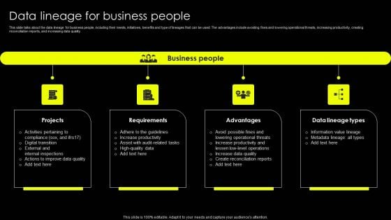 Data Lineage Implementation Data Lineage For Business People Microsoft PDF